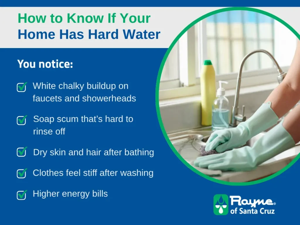 Signs you have hard water in your home